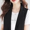 Sibaishe Women's Sleeveless Suit Vest