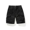 Pantaloncini da Lavoro Uomo Estivi Casual Pantaloni a Cinque Quarti Cotone Puro Larghi Multitasche Pantaloni Versatili
