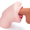 Masturbator Cup Realistic Mouth with Teeth and Tongue Blow Job Stroker Oral Sex Toys