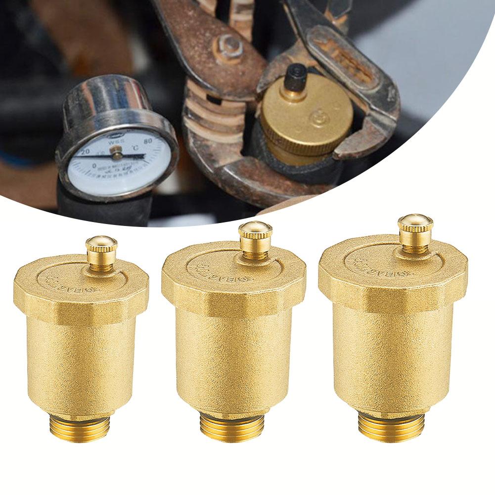 

Auto Exhaust Valve Brass Auto Vent Valve 1/2\ 3/4\ 1\ Male Thread For Solar Water Heater Household Thread Evacuation Valve DN20