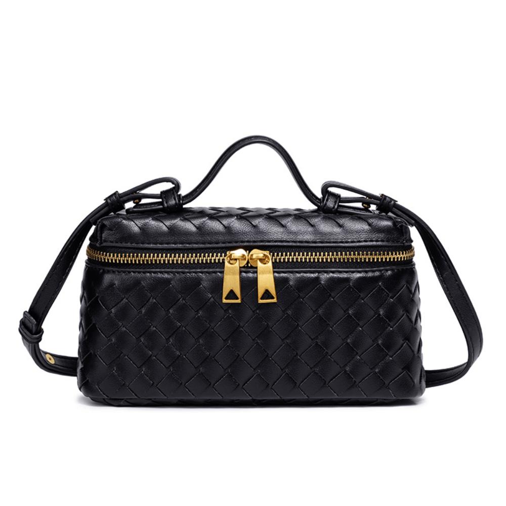Modieuze Box Bag, Handtas, Veelzijdige Enkele Schouder Dames Kleine Vierkante Tas Black, black