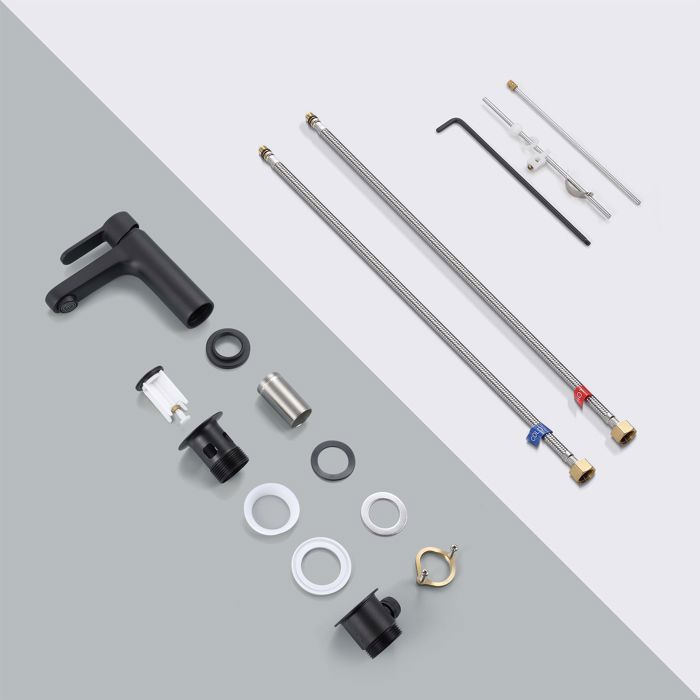 Basin Mixer Bathroom Pull-out Faucet Black Basin Sink Mixer