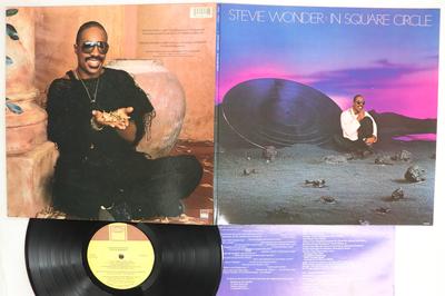 LP Record STEVIE WONDER  In Square Circle 6134TL TAMLA MOTOWN 1985 US SoulFunk Used