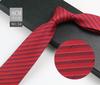 Men'S Tie Business Shirt, Striped Security Professional Dress Plus Logo8Cm Hand-Typed