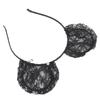 Round Ears Headband Girls Cat Ear Hair Band Costume Accessories for Easter Halloween Cosplay Party