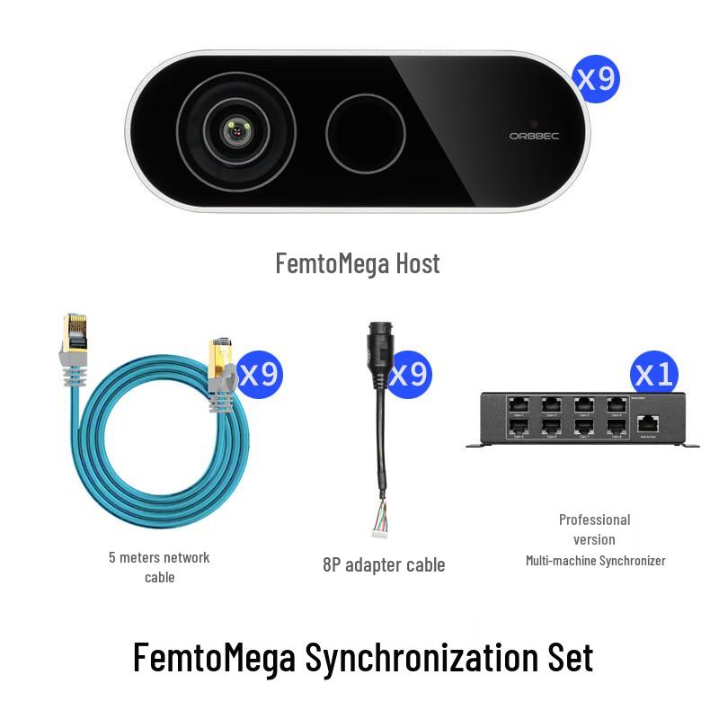 

Глибинна камера ORBBEC Femto Mega (версія CN) 1