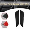 2*New Carbon Fiber Rear Door Panel Decorative Cover For Ford Mustang 2009-2013