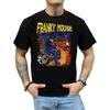 Franky Mouse Hell 666 T Shirt On A Motorcycle S Black Vintage Stretched Streetwear Fashion Soft Top For Everyday Wear