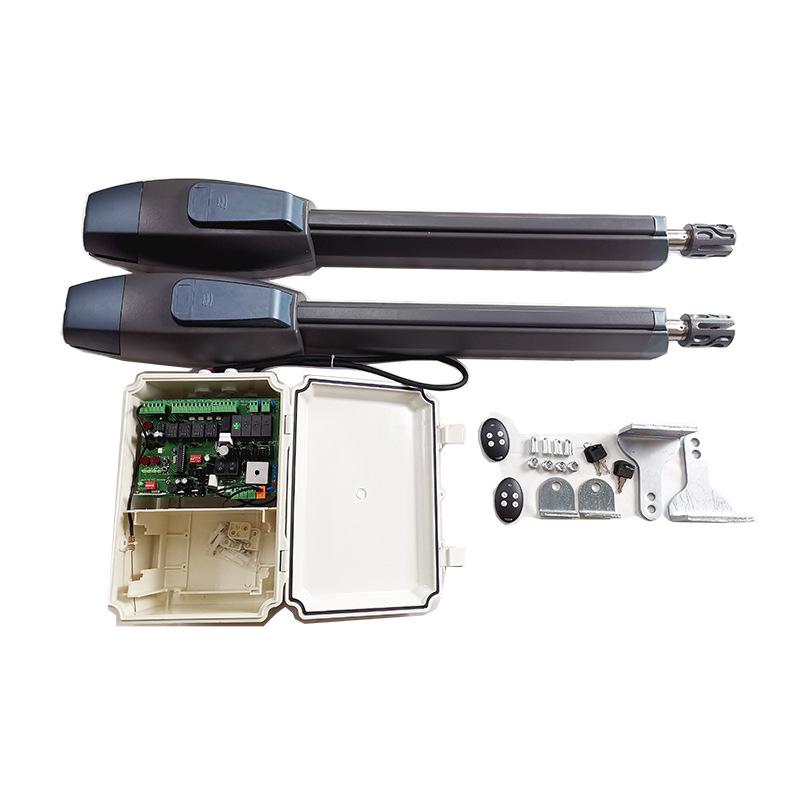 Heavy-Duty 500KG Automatic Straight-Arm Swing Door Opener for Wrought Iron Gates