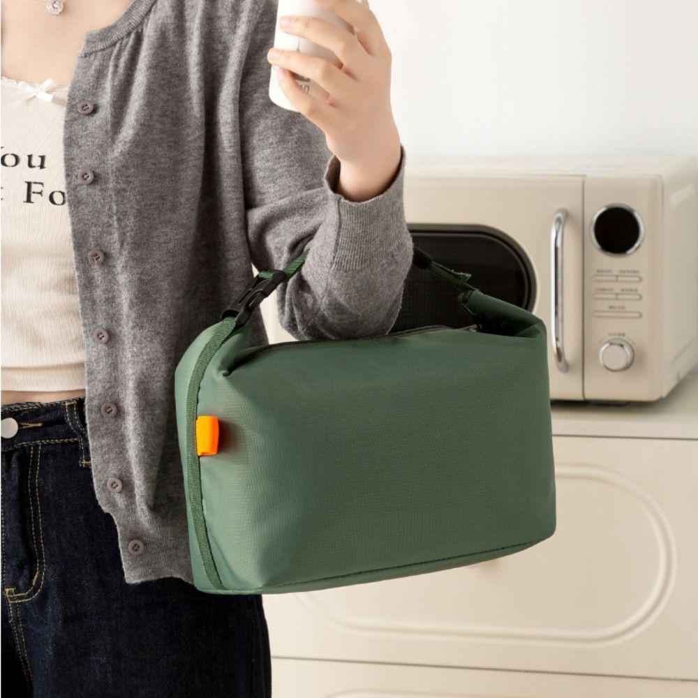 Large Capacity Lunch Pack Portable Food Thermal Handbag Picnic Travel Storage Bags Outdoor