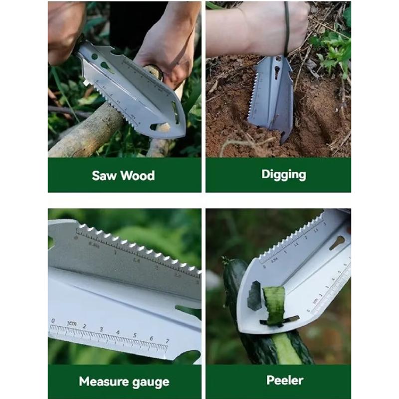 Portable Camping Hiking Traveling Pinic Shovel Multifunctional Ordnance Shovel Survival Outdoor Equipment Garden Tool Shovel