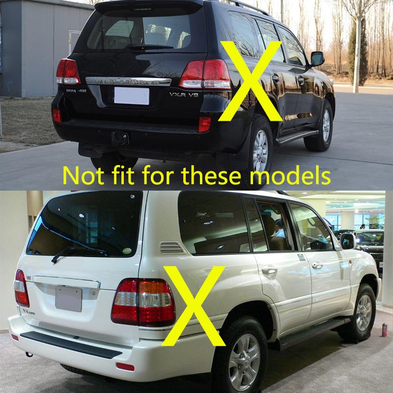 Car Rear Bumper Tail Light Brake Stop Reverse Lamp For Toyota Land Cruiser 100 LC100 1998-2005 Taillight Taillamp No Bulb