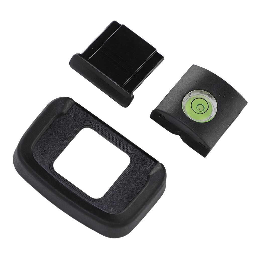 3 In 1 Eyecup Hot Shoe Cover Bubble Level Set Replacement for Nikon Z50 Mirrorless Camera