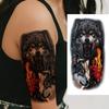 1 Sheet Tribal Totem Maori Temporary Tattoos For Adults Men Women Black Fake Sleeve Tattoo Sticker Waterproof