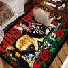 Guns n'roses kapela retro Pokojové rohožky Pratelné Protiskluzové Obývací pokoj Pohovka Křesla Plošná rohož Kuchyň Alfombra