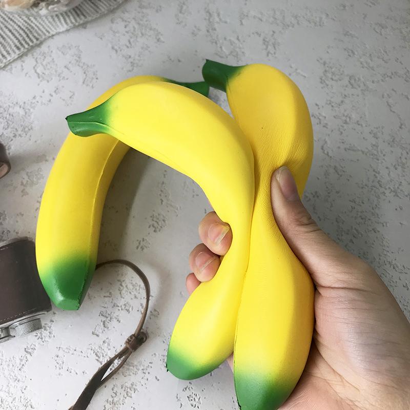 Miękkie Anty-Stresowe Owoce Brzoskwinie Banan Awokado Wolno Podnoszące Się Jumbo Kremowy Zapach Super Wolno Podnoszące Się Zabawki Anty-Stresowe Impreza