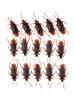 10Pcs/lot Simulation Fake Rubber Cockroach Funny Toy Special Lifelike Model Fun Prank Whole Person Toy
