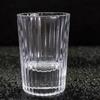 12pcs Set Shot Glass 20ml European Style Baijiu Vertical Spirits Cups Transparent Wine Cup Drinking Glasses Household Drinkware