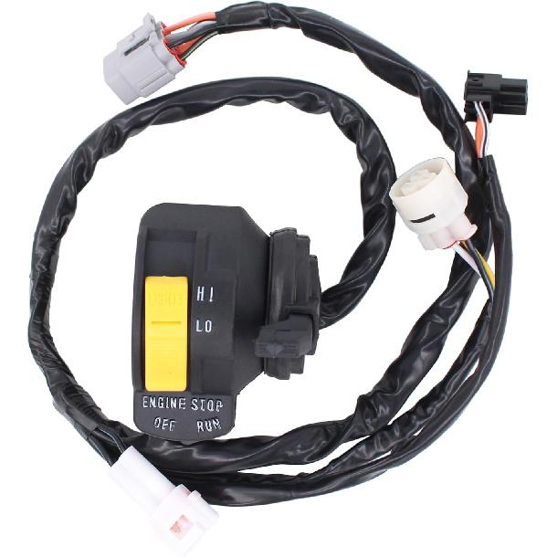 ApplianPar Handlebar Kill Switch for Suzuki LTZ 400 2005-2008 Arctic Cat 400 DVX 2006-2008 for Kawasaki KFX 400 2003-2006