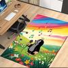 Krtek Printed Carpetrugfor Office Chair Living Room Bedroom Kitchen Room Decor Gifts