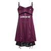 Originals Schwarzes Kleid Lockere Passform Pullover Gespleißtes Sport-Tankkleid Damenkleider KU4753