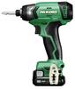 HiKOKI Cordless Impact Driver, Slide-Type Lithium-Ion Battery, 10.8V WH12DA(2ES)