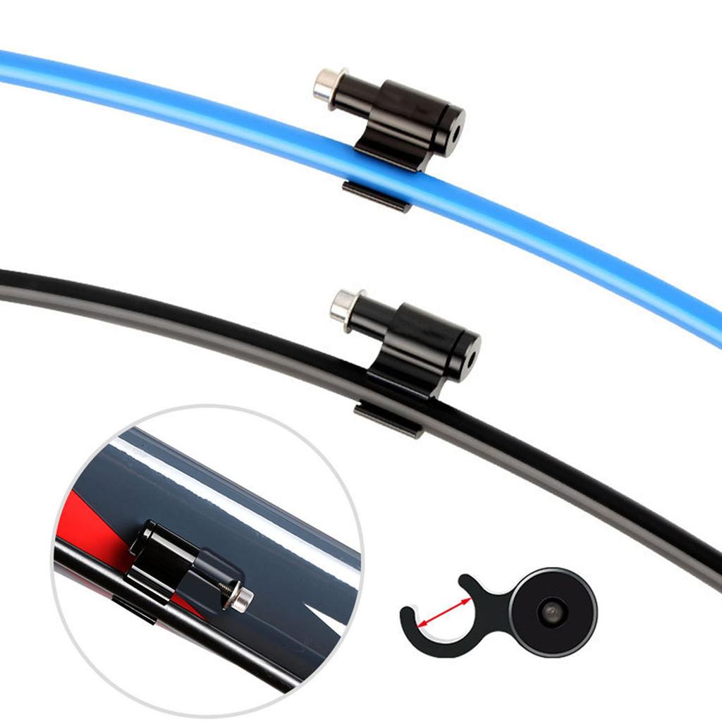 Bike Oil Tube Cable Guide Brake Line Pipe Clamp Mountain Bicycle Brakes Line Guide Hosing Conversion Mount Frame