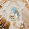 Cute Christmas Bodysuit Baby Boy Girl, 1st Christmas Outfit, Santa Snowman Xmas Tree Holiday Baby Shower Gift, Newborn Outfit