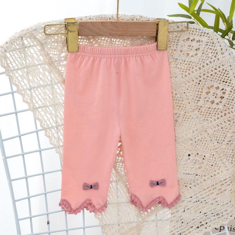 Pants Summer Thin Women's Clothing Pants Children's Versatile Baby Leggings