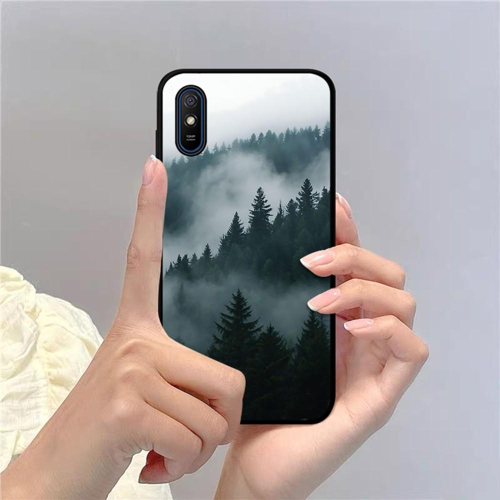 

Forest Landscape Phone Case For Redmi 5 6 7 8 9 10 Plus Pro 6 7 8 9 A GO K20 K30 K40 Pro Plus F3 Fundas Redmi S2