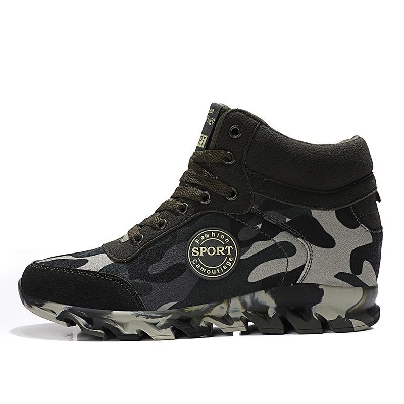 Fashion Camouflage Female Boots Women Casual Sneakers Lace up Autumn Winter Ankle Boots for Women Shoes Big Size 35-42 WSH3422