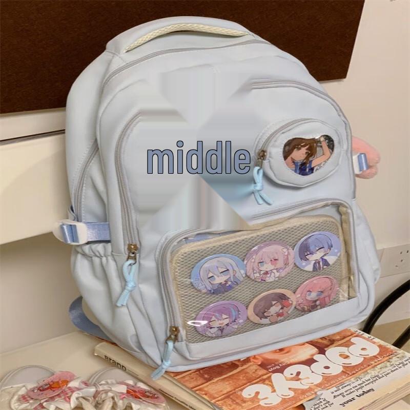 Japanese Style Cute Transparent Student Backpack