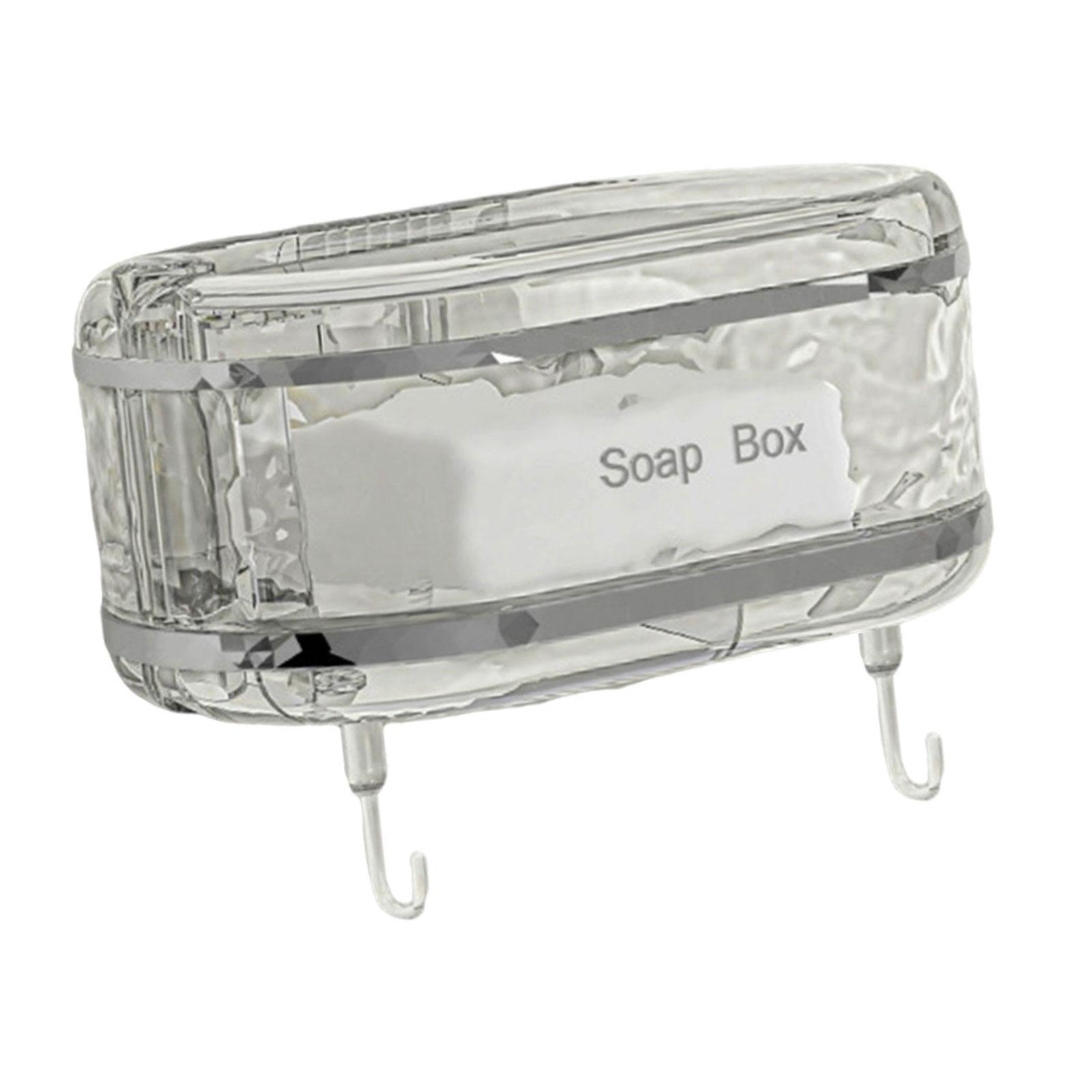 

Мыльница с сильным клеем и регулируемым поддоном, держатель для мыла на присоске, необходимые предметы для украшения дома на кухне или в ванной 1