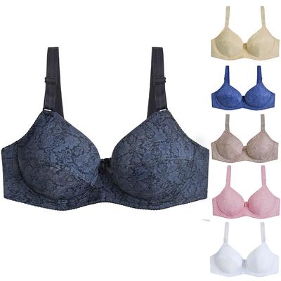 Reggiseno Push-up Liscio Taglie Forti per Donna Comodo Delicato sulla Pelle Rinfrescante e Modellante