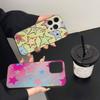 Cartoon Star Phone Case For IPhone 16 15 17 Pro 11 12 13 14 Pro Max Plus Soft Ripple Silicone Cover Shell