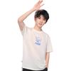 Li Ning X Disney Collaboration Stitch Series Round Neck Pullover Casual Short Sleeve T-Shirt Men T-Shirt Off-White ATSU153-1