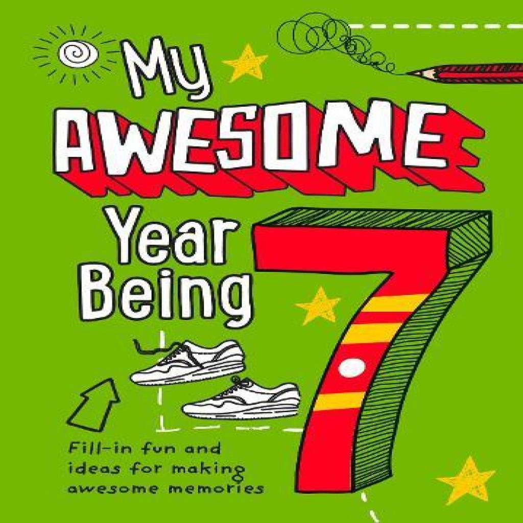 My Awesome Year being 7 by Collins Kids Hardback Book 9780008372613