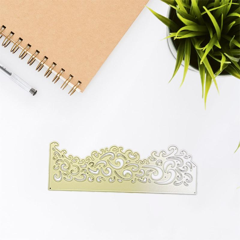 Hollowed Lacing Floral Cutting Dies Carbon Steel Die Cut Metal Embossing Templates for Card Making Scrapbooking Craft