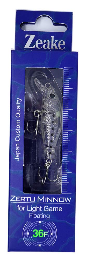 Zeake Zelz Minnow Floating 36mm ZRT002 Shirasu