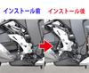 CNC Aluminum Step-Up Bracket for Motorcycles, Compatible with Gixxer 250 and Gixxer SF250, 40-42mm Backward/13-25mm Upward (Silver)