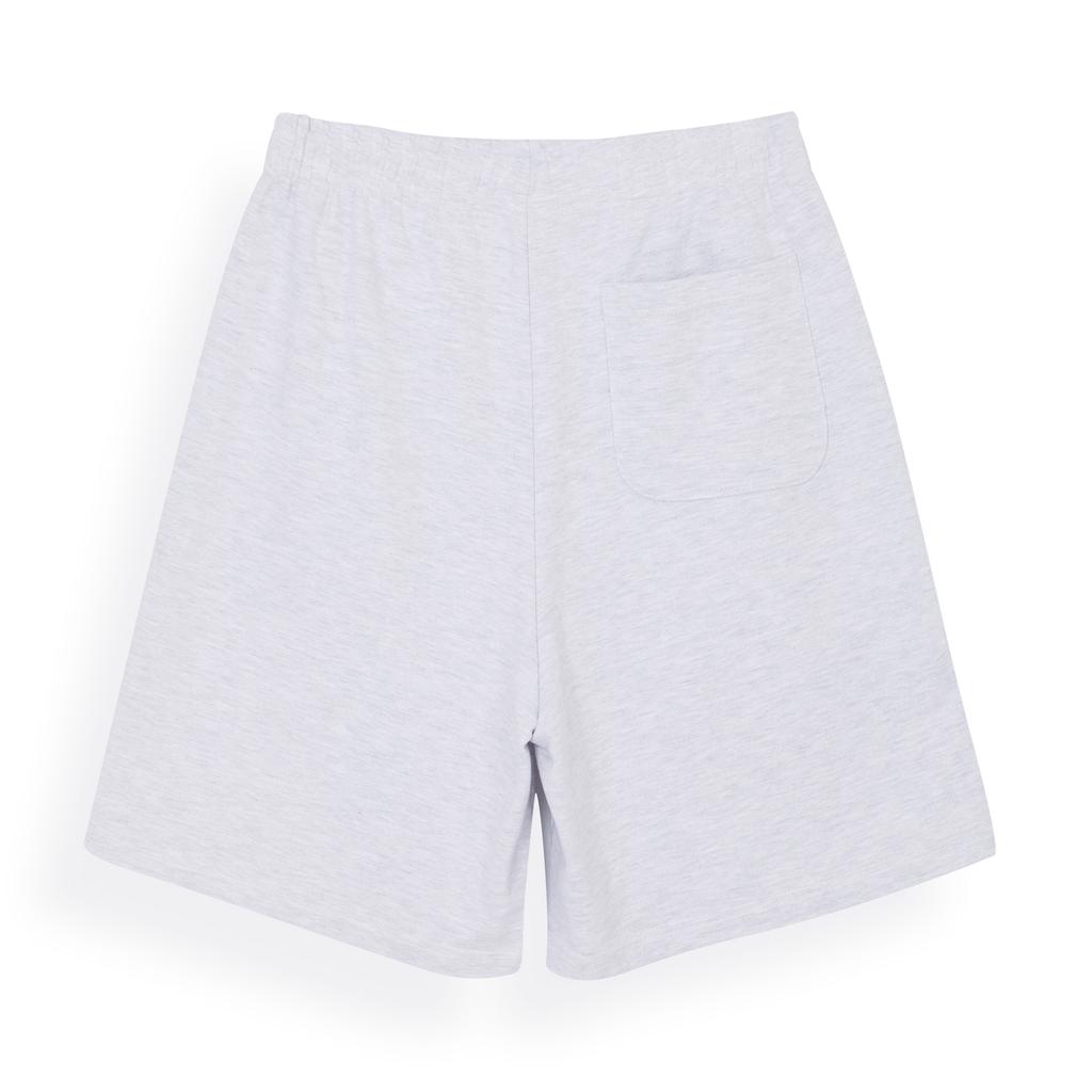 Limelight Apparel Simple Logo Heavy Shorts (Ash Gray/Black)
