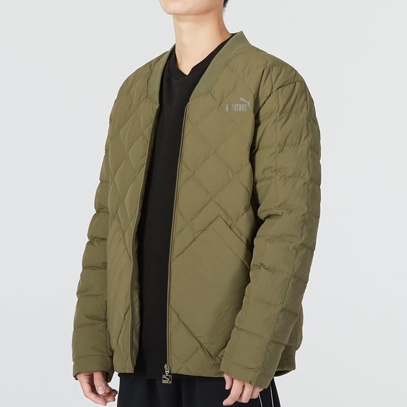 Puma Winterized Series Lightweight Down Jacket Men Outerwear Army-Green 674639-93