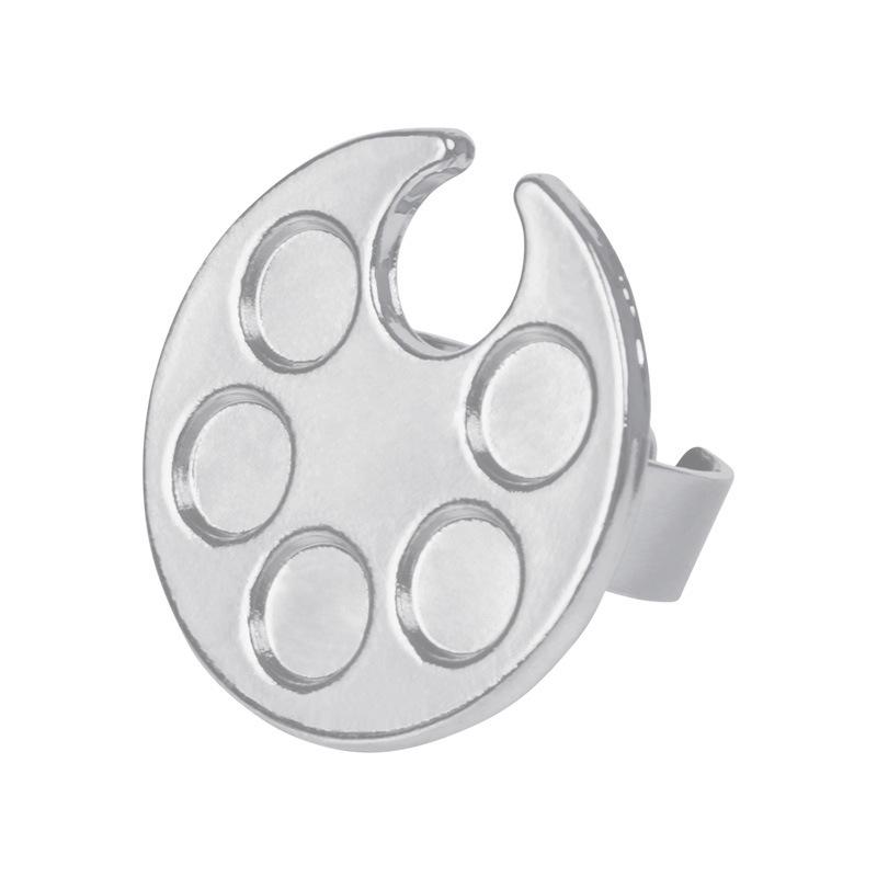Ring Palette for Nail Art and Microblading Pigment Mixing