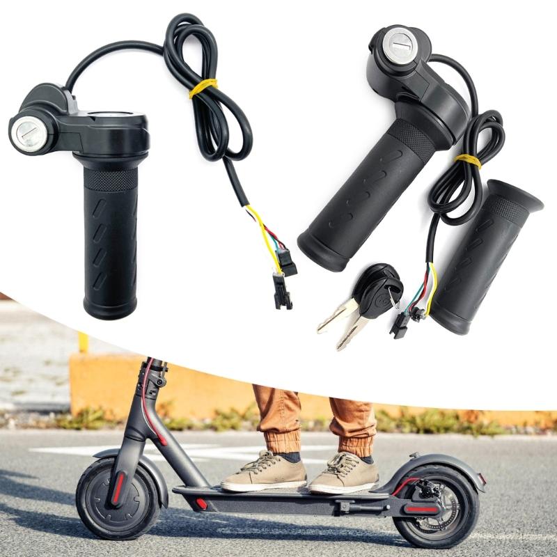 Electric Bike Twist Throttle Grip Replacement Scooter Acceleration Handle Electric Bicycles Handlebars Twist Accelerators