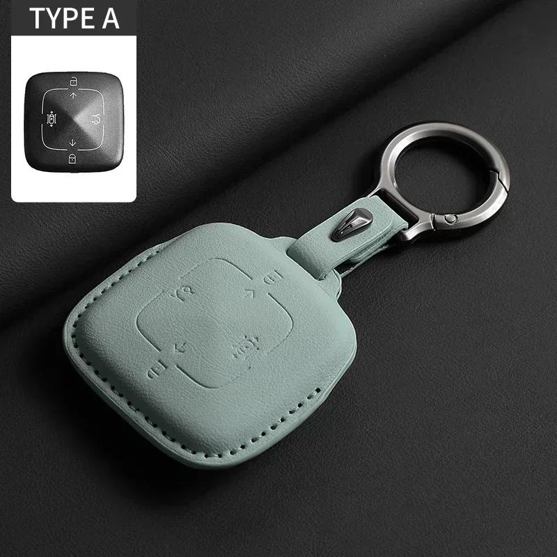 Car Remote Key Case Cover for Zeekr 001 X 007 Zeekr MIX Original Color Car Key Protection Bluetooth Smart Top Grade Shell