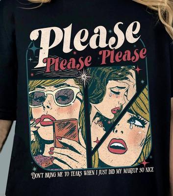 New Sabrina Carpenter Please Please Please Cotton Unisex S-5XL Shirt BI04_237 Unisex T-Shirt