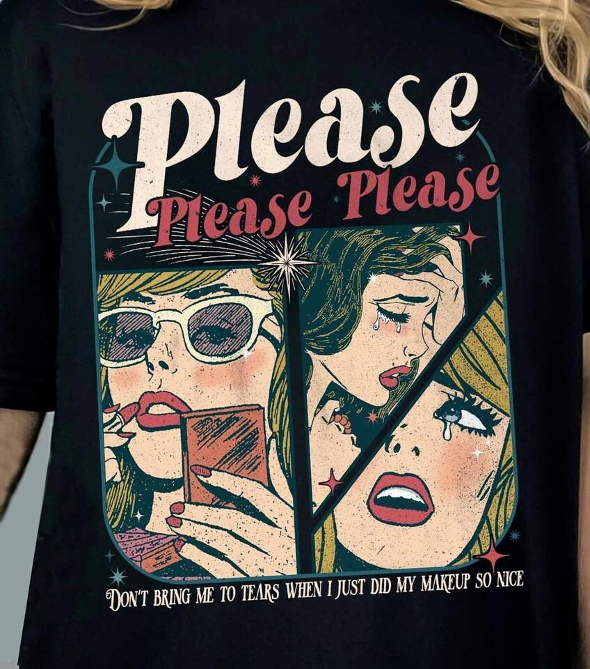 Новая футболка унисекс Sabrina Carpenter Please Please Please Хлопок S-5XL BI04_237 S