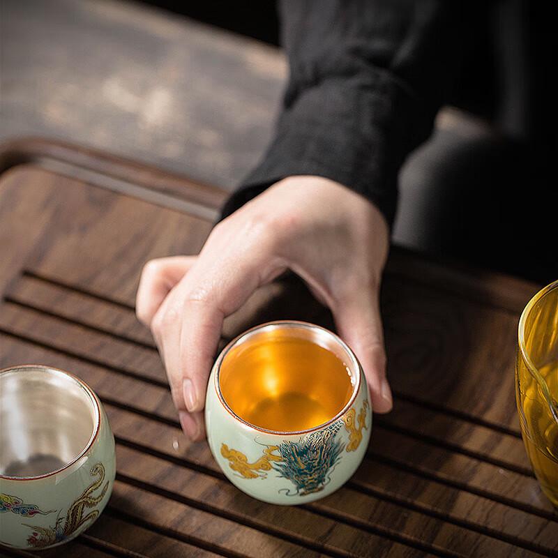 Chaxun Celadon Tea Bowl Gift Set