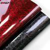 Car Stickers Flower Carbon Fiber Black Sticker DIY Film Vinyl Wrap Forged Carbon Fiber Film Vinyl Wrap Film Car Accessories