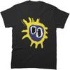 Koszulka z grafiką Smiley Sun w stylu Acid House z lat 90. Unisex 100% Bawełna Okrągły Dekolt Krótki Rękaw Casualowa Koszulka